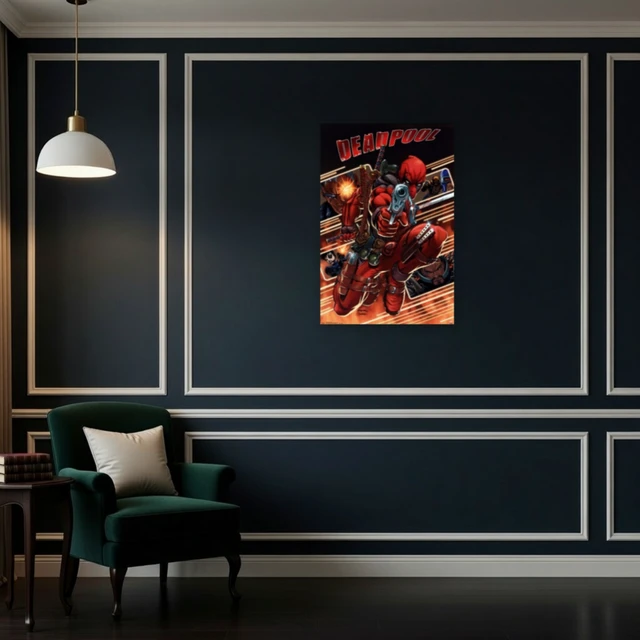 Alt view image 4 of 4 - Deadpool - Attack Poster Print