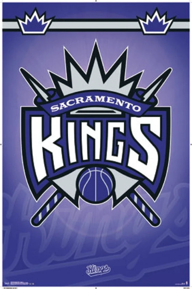 Main image of Sacramento Kings Logo Poster Print - 22x34