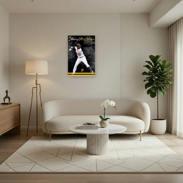 Alt view image 3 of 4 - Pittsburgh Pirates Andrew McCutchen Poster Print (22 x 34)