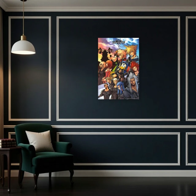 Alt view image 4 of 4 - Kingdom Hearts Group Poster Print - 22 x 34
