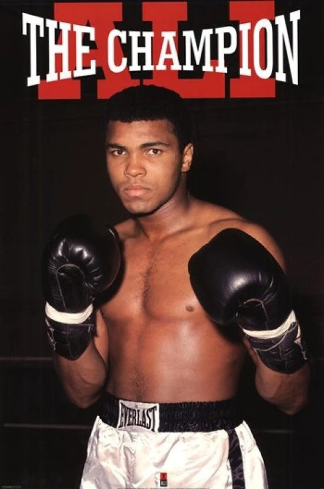 Main image of Muhammad Ali - The Champion Poster | Iconic Sports Art