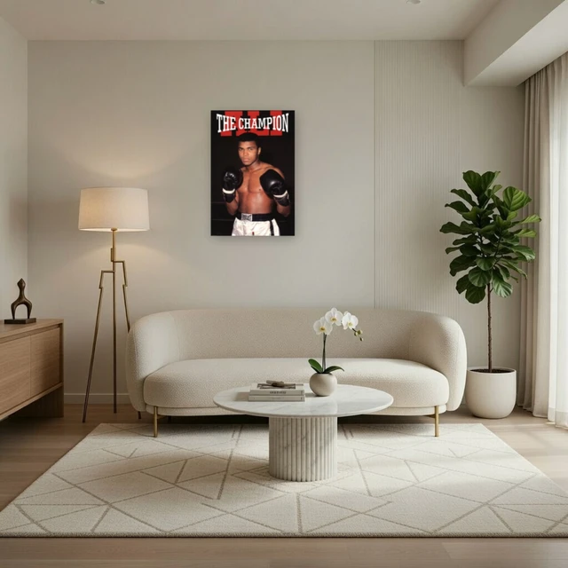Alt view image 3 of 4 - Muhammad Ali - The Champion Poster | Iconic Sports Art