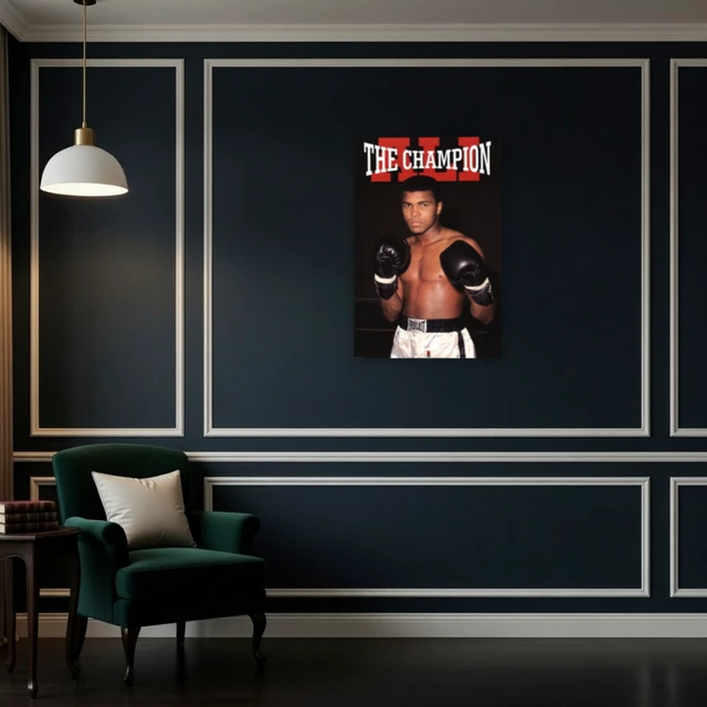 Alt view image 4 of 4 - Muhammad Ali - The Champion Poster | Iconic Sports Art