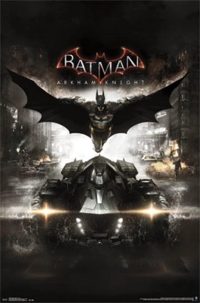 Main image of Batman Arkham Knight Game Cover Poster Print