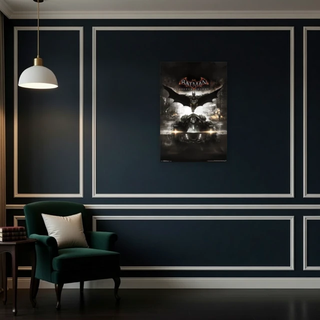 Alt view image 4 of 4 - Batman Arkham Knight Game Cover Poster Print