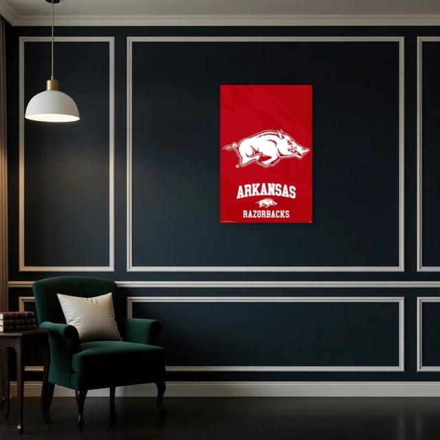 Alt view image 4 of 4 - University of Arkansas Logo Poster Print - 24x36