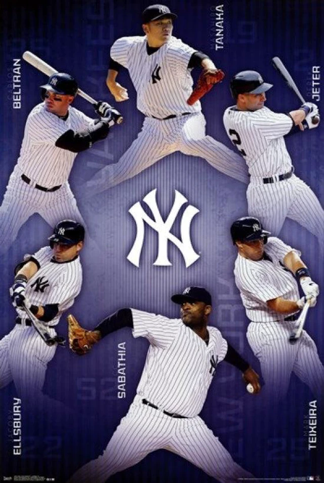 Main image of New York Yankees Collage Poster Print - 24x36