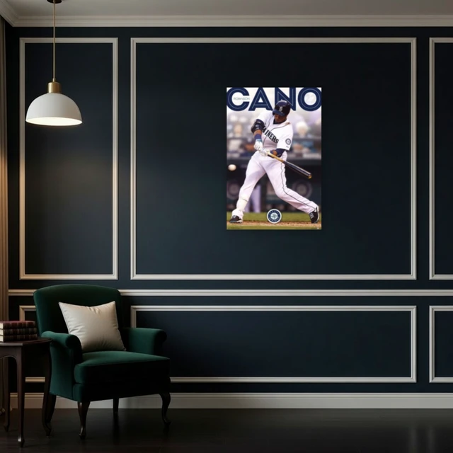 Alt view image 4 of 4 - Seattle Mariners - Robinson Cano Poster Print 22x34