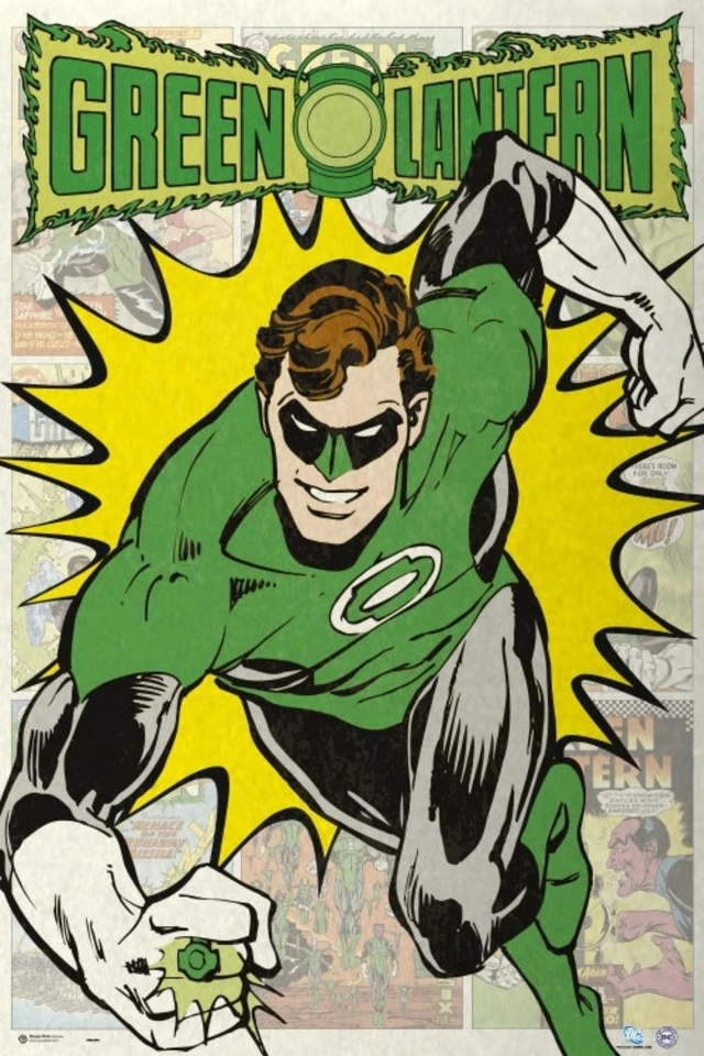 Alt view image 2 of 4 - Green Lantern DC Comics Poster Print (24 x 36)