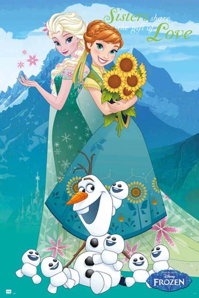 Alt view image 2 of 4 - Disney Frozen Forever Poster - Vibrant Movie Art