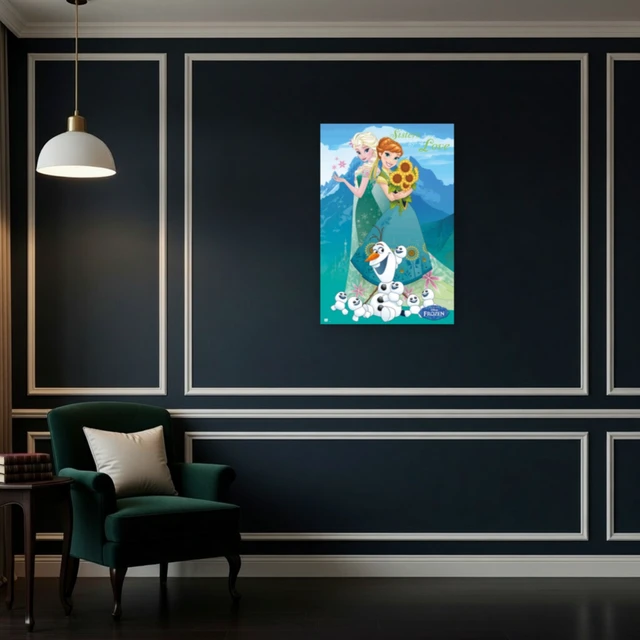 Alt view image 4 of 4 - Disney Frozen Forever Poster - Vibrant Movie Art