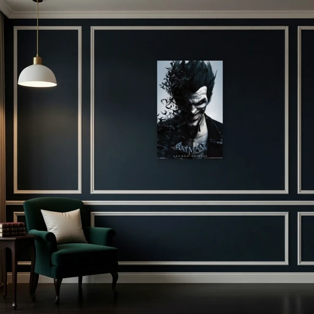 Alt view image 4 of 4 - Arkham Origins Batman Portrait Poster - Premium Art Print