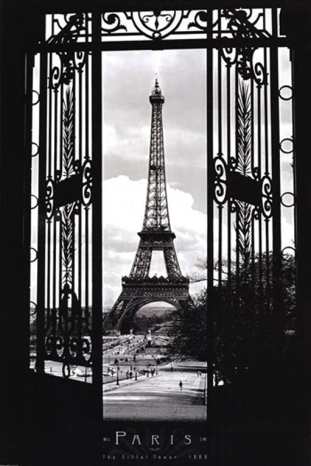 Main image of Eiffel Tower - 1909 Poster Print