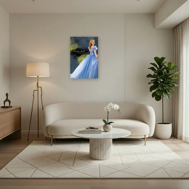 Alt view image 3 of 4 - Disney Cinderella Fairy Tale Poster Print