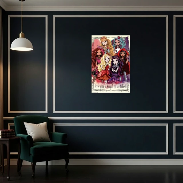 Alt view image 4 of 4 - Ever After High Group Poster Print - 24x36
