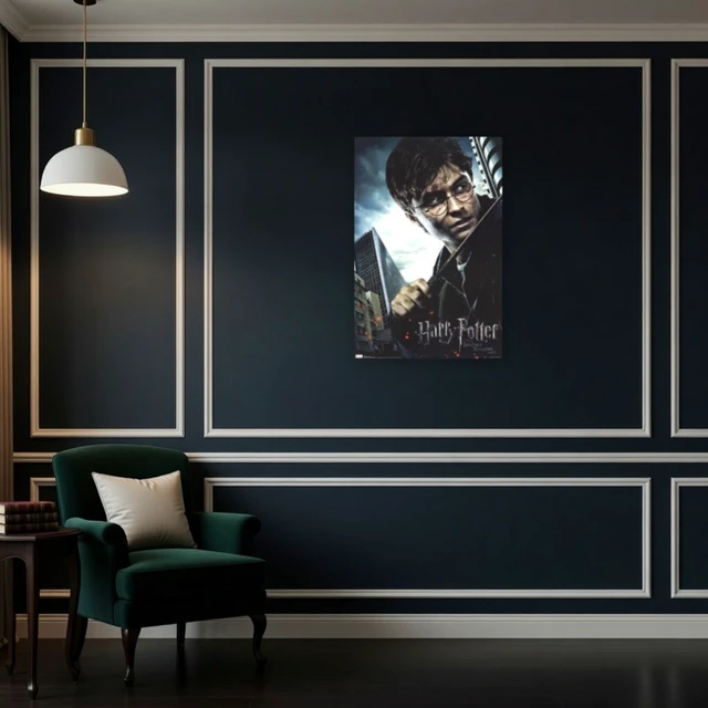 Alt view image 4 of 4 - Harry Potter and the Deathly Hallows Poster Print