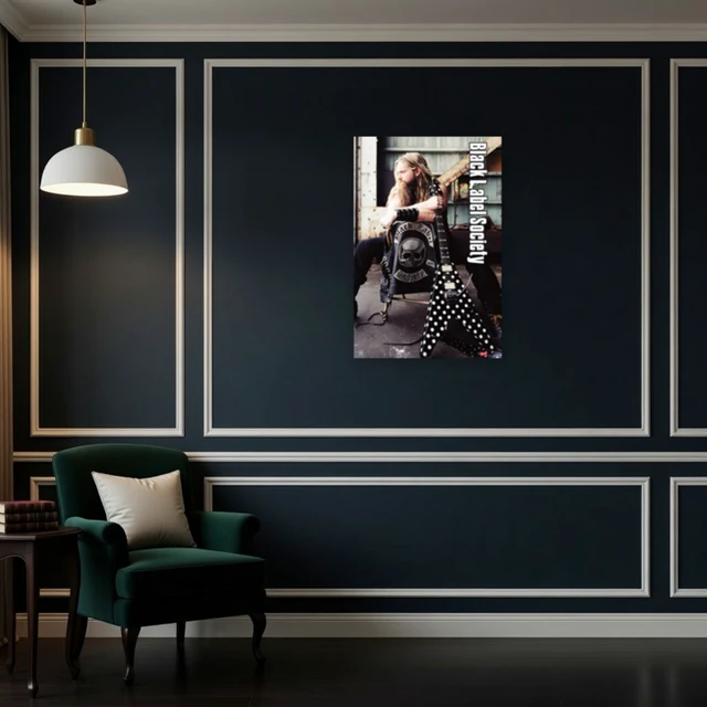 Alt view image 4 of 4 - Black Label Society Poster Print - Rock Music Art