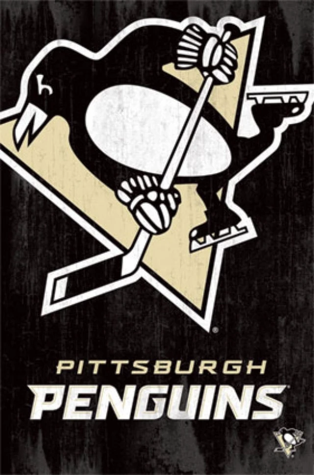 Alt view image 2 of 4 - Pittsburgh Penguins Logo Poster - Sports Wall Art
