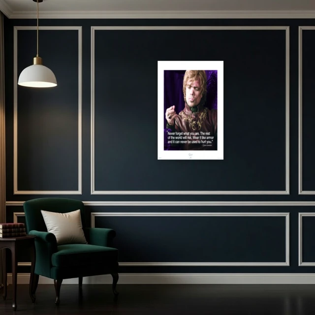 Alt view image 4 of 4 - Game of Thrones Tyrion Lannister iQuote Never Forget What You Are Poster