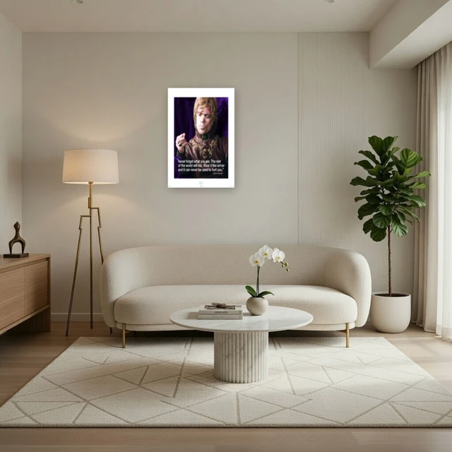 Alt view image 3 of 4 - Game of Thrones Tyrion Lannister iQuote Never Forget What You Are Poster