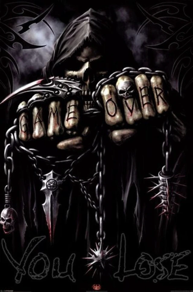 Main image of Spiral - Game Over Reaper Poster Art Print