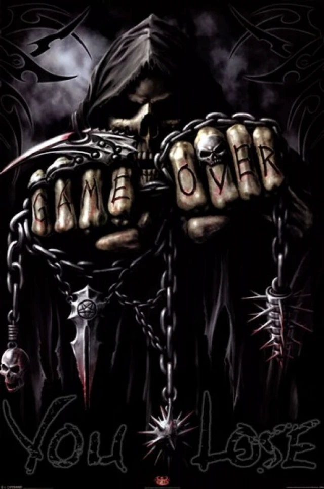 Alt view image 2 of 4 - Spiral - Game Over Reaper Poster Art Print