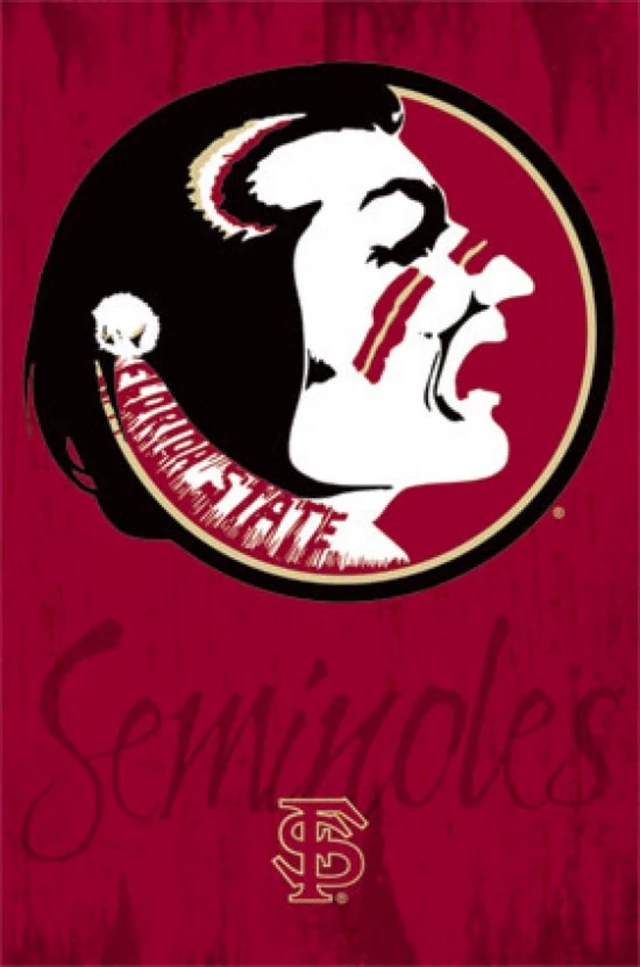 Alt view image 2 of 4 - Florida State Seminoles 2013 Logo Poster Print