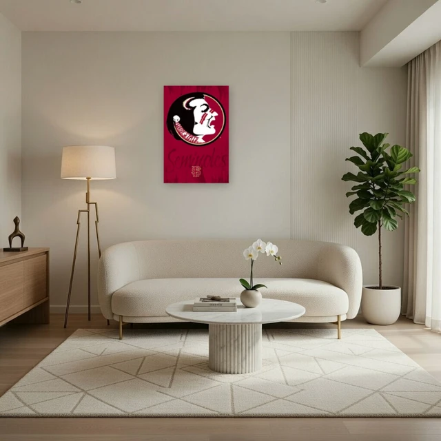 Alt view image 3 of 4 - Florida State Seminoles 2013 Logo Poster Print