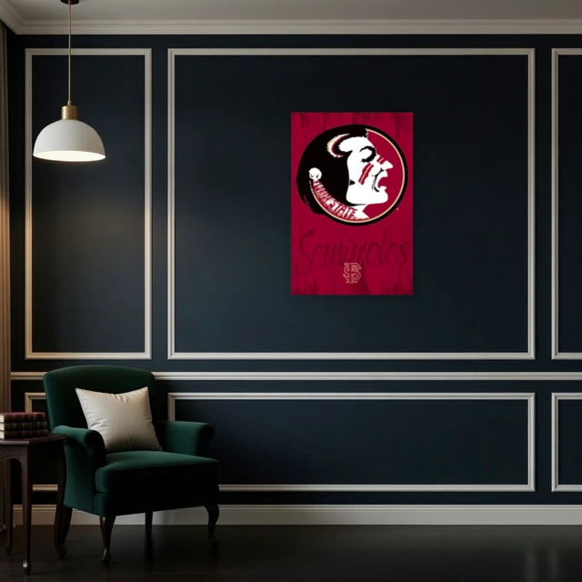 Alt view image 4 of 4 - Florida State Seminoles 2013 Logo Poster Print