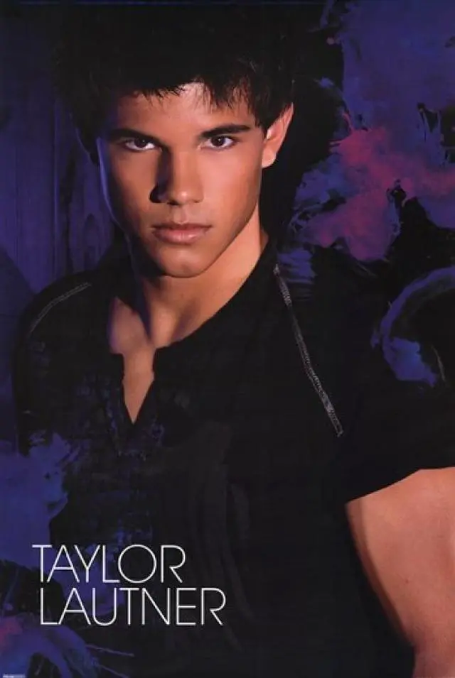 Main image of Taylor Lautner - Blue Poster Print (24 x 36)