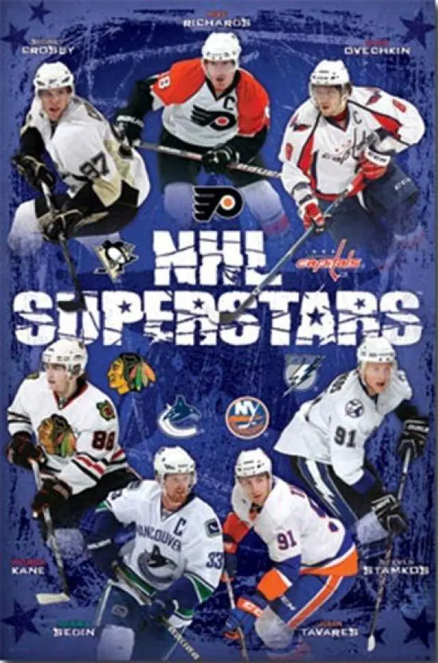 Main image of NHL Superstars 2010 Poster Print (24 x 36)