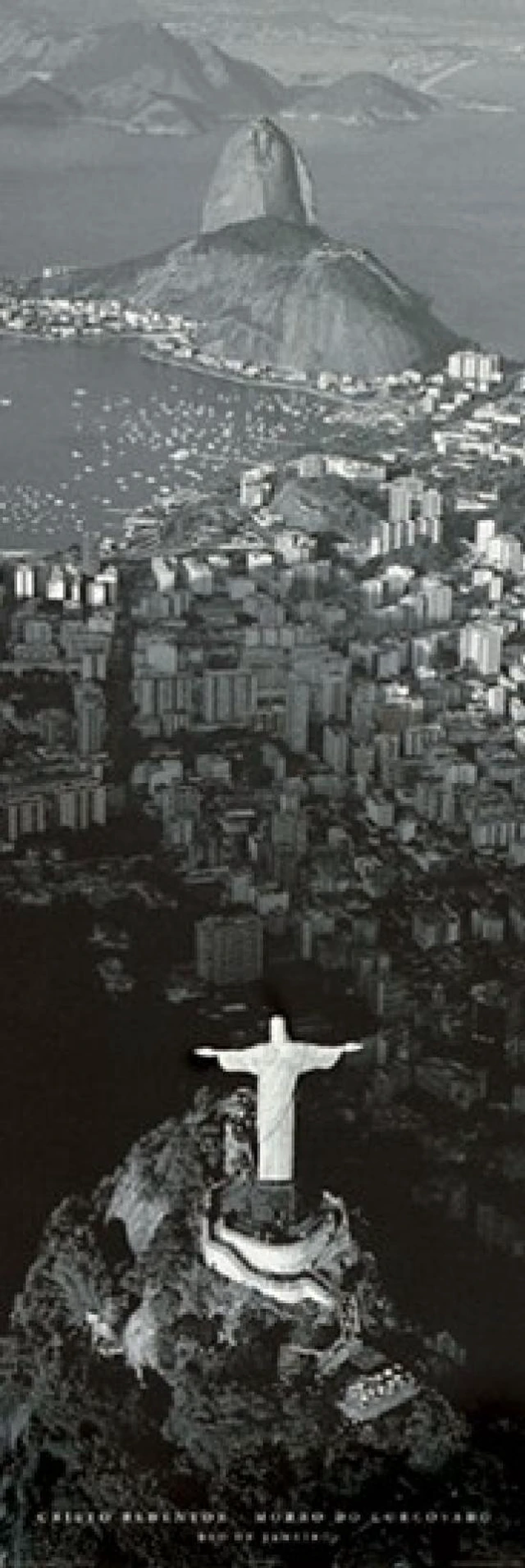 Main image of Rio De Janeiro - Cristo Redent Poster Print (21 x 62)