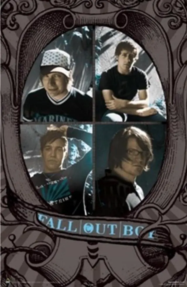 Main image of Fall Out Boy - Frame Poster Print (24 x 36)