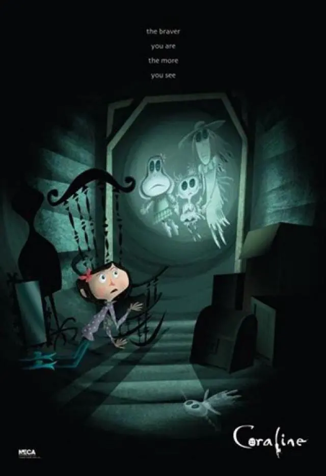 Main image of Coraline - The Braver You Are Poster Print (24 x 36)