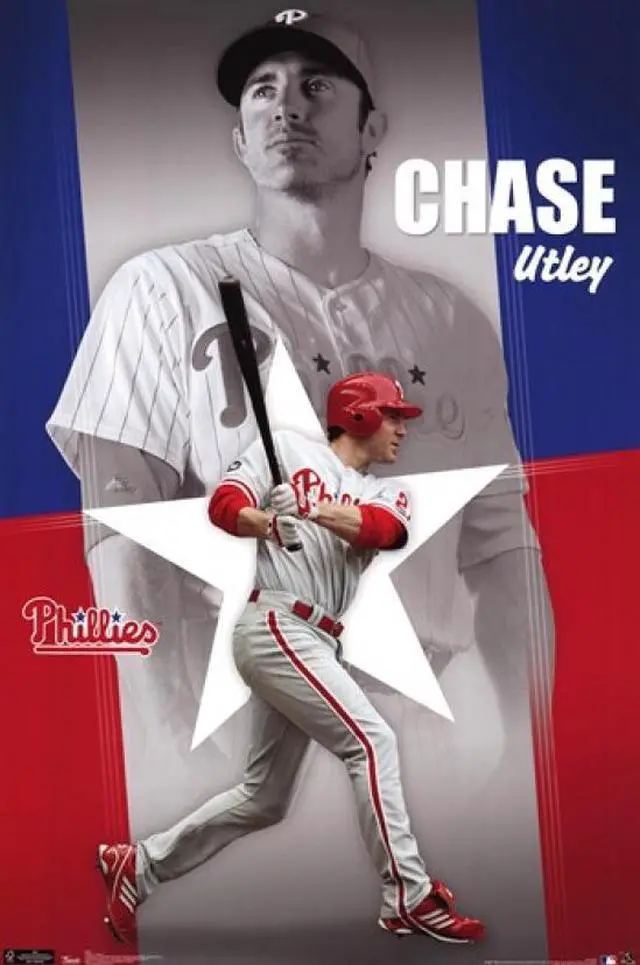 Main image of Phillies - C Utley 11 Poster Print (24 x 36)