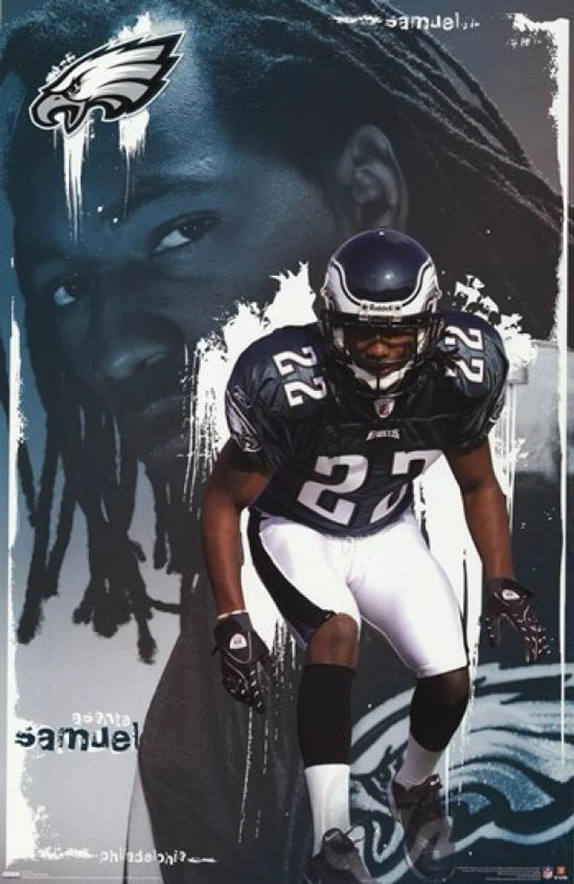 Main image of Philadelphia Eagles - Asante Samuel Poster Print (24 x 36)