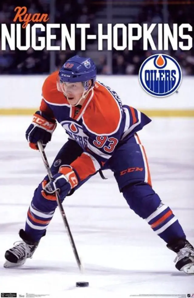Main image of Oilers - N Hopkins 11 Poster Print (22 x 34)