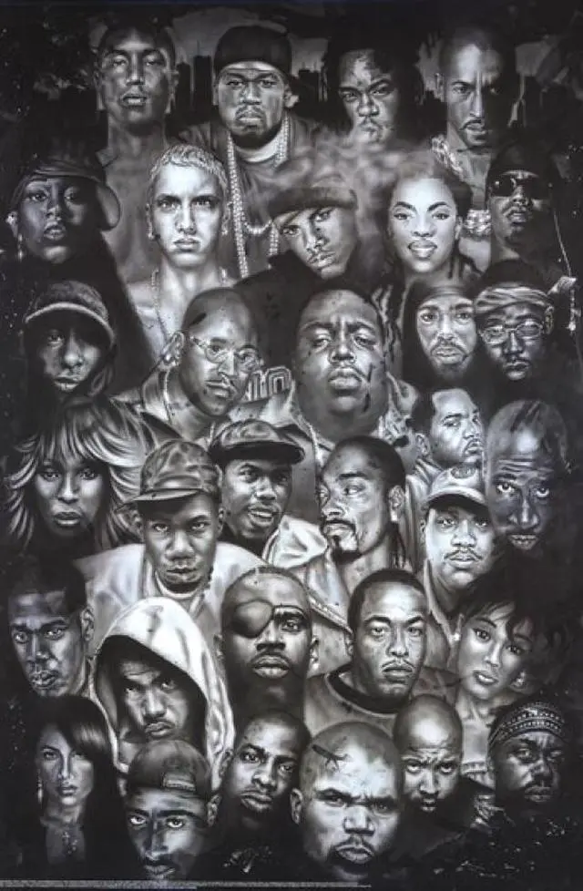 Main image of Hip Hop Legends Poster Print (22 x 34)