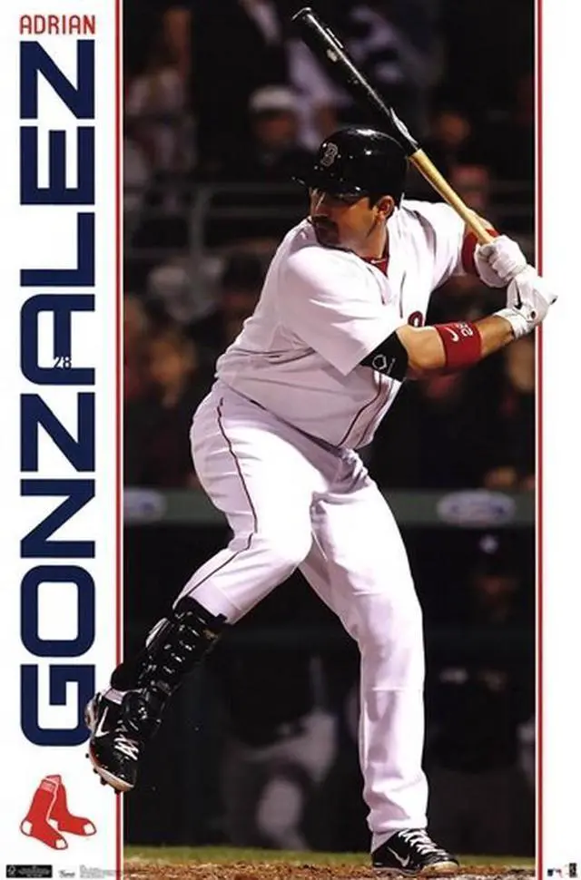 Main image of Red Sox - A Gonzalez 11 Poster Print (24 x 36)