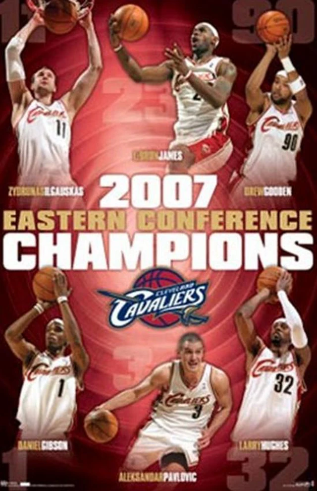 Main image of NBA - Eastern Conference Champs 07 Poster Print (24 x 36)