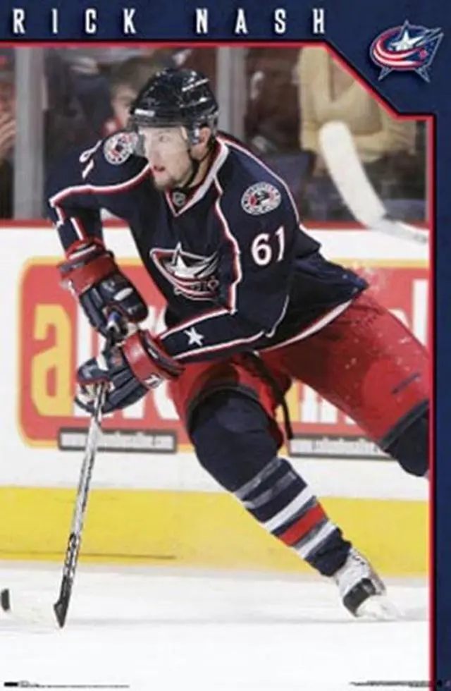 Main image of Columbus Blue Jackets - Rick Nash Poster Print (24 x 36)
