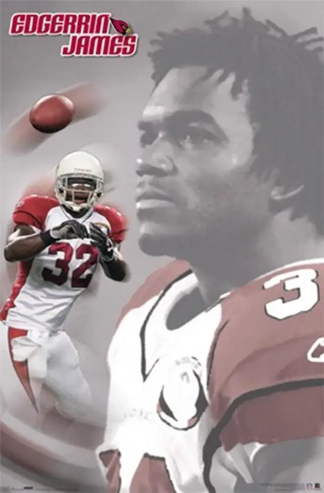 Main image of Arizona Cardinals - Edgerin James Poster Print (24 x 36)