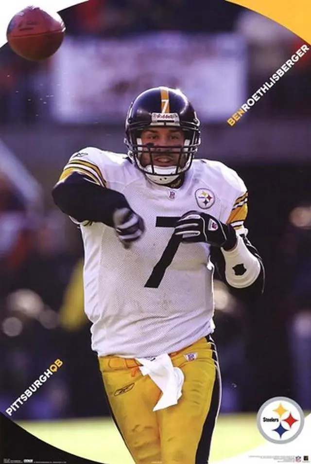 Main image of Steelers-Roethlisberger Poster Print (24 x 36)