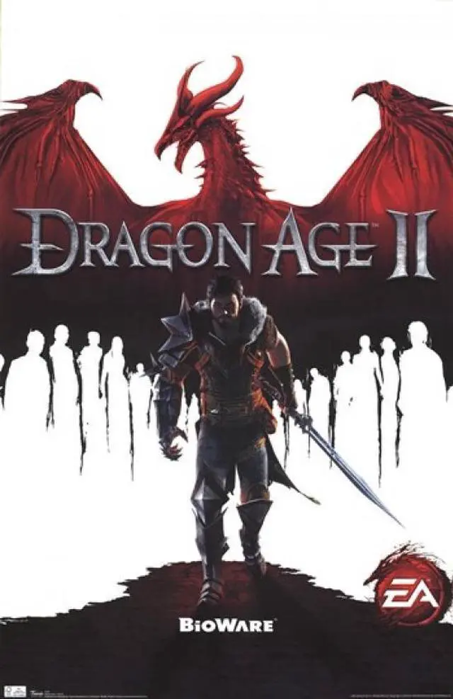 Main image of Dragon Age 2 - Game Cover Poster Print (24 x 36)