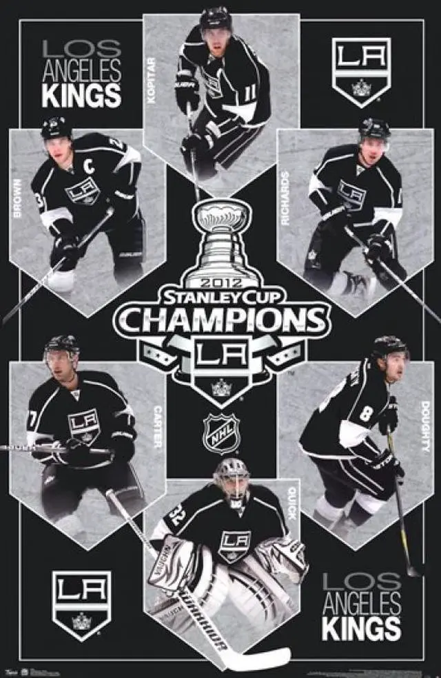Main image of 2012 Los Angeles Kings Stanley Cup - Champs Poster Print (24 x 36)
