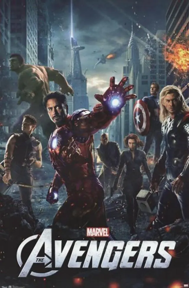 Main image of Marvel Avengers - One Sheet Poster Print (24 x 36)