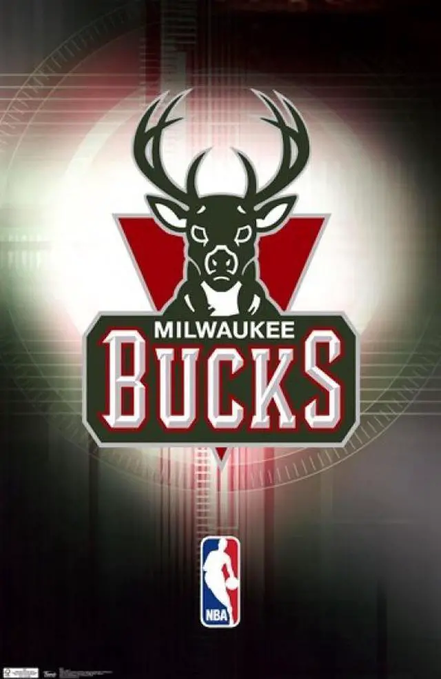 Main image of Milwaukee Bucks - Logo 2011 Poster Print (24 x 36)