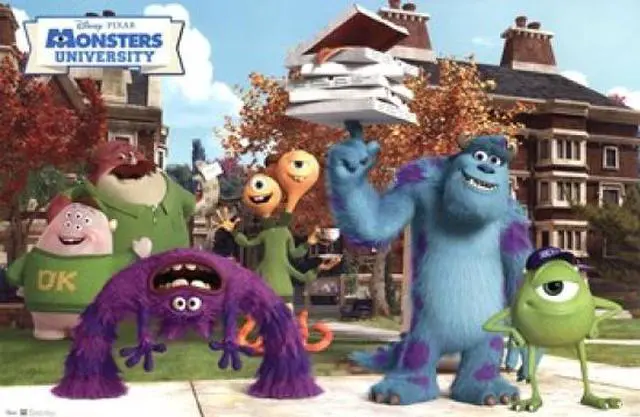 Main image of Monsters University - Oozma Kappa Poster Print (36 x 24)