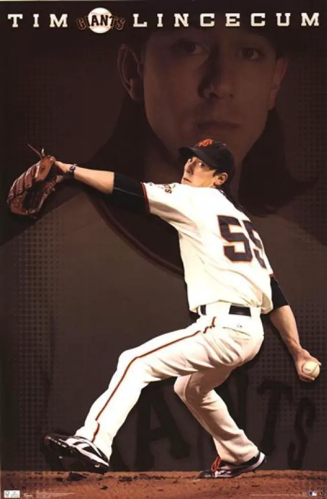 Main image of San Francisco Giants - Tim Lincecum 2011 Poster Print (24 x 36)