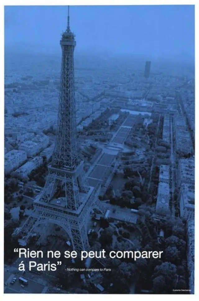 Main image of Paris (City.Quote) Poster Print (22 x 34) - Item # PYRPP32185